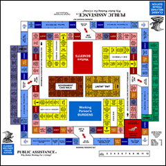 Click the Public Assistance game board for details on the game.